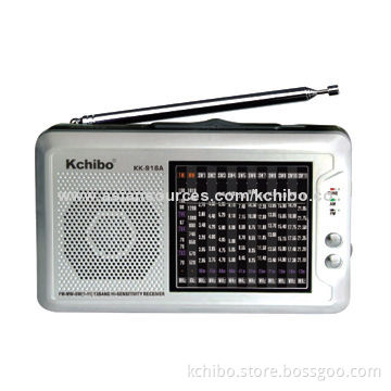 FM/AM Radio with Multi-band High-sensitivity Meets Different People Need